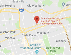 Map Of Hicks Nurseries Location