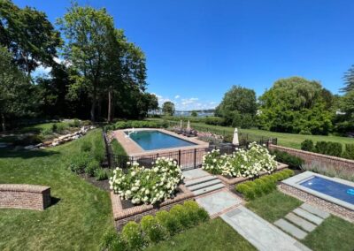 Hicks Landscapes Back Yard Landscaping Story harmonious Heritage (9)