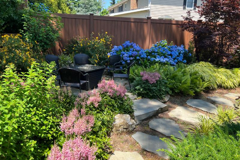 Hicks Landscapes Side Yard Project Story This Side of Paradise